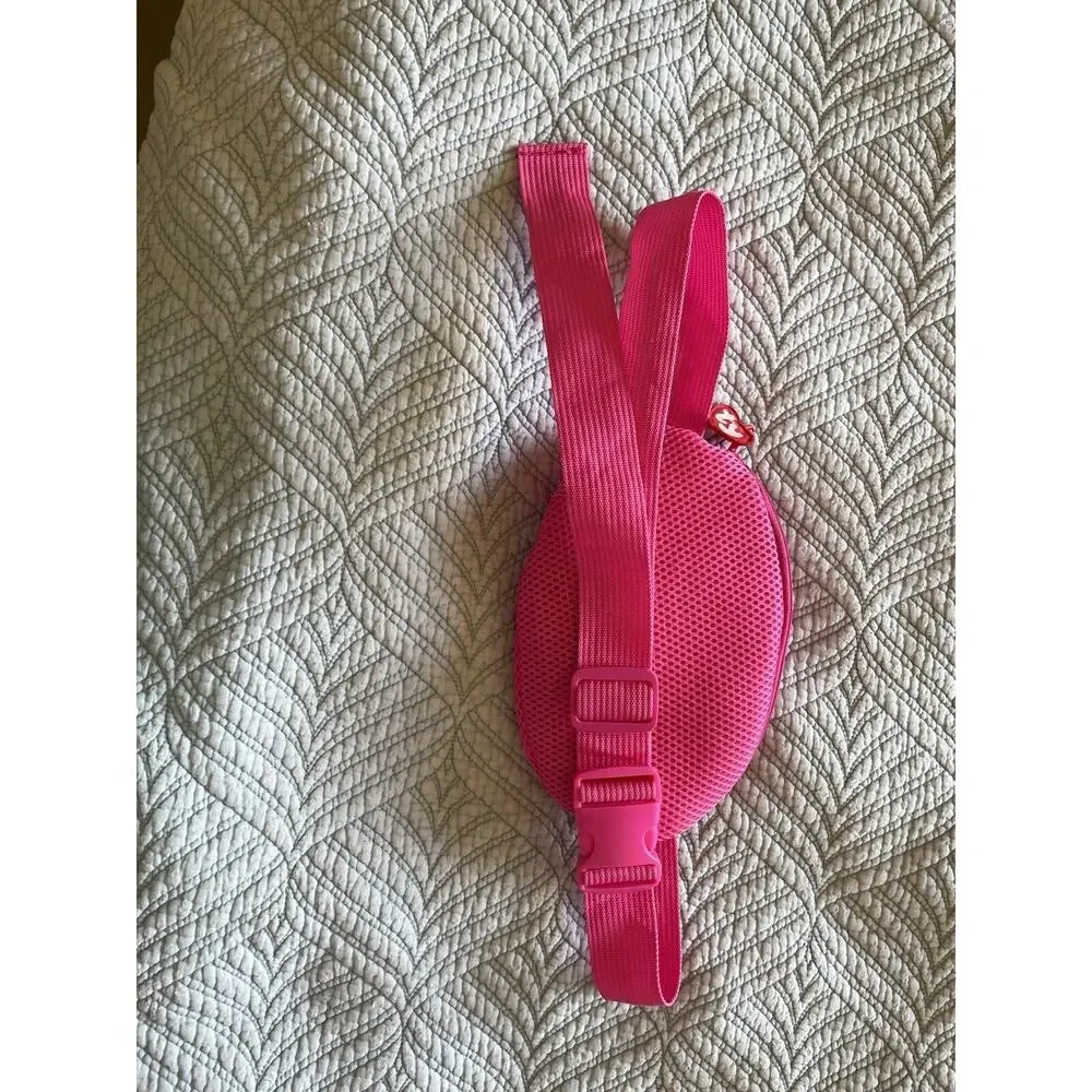 TY Flamingo Plush Two Toned Sequin Hot Pink Children's Fanny Pack/Belt Bag Y2K